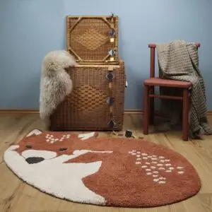 Tapis little wolf 70 x 110 cm