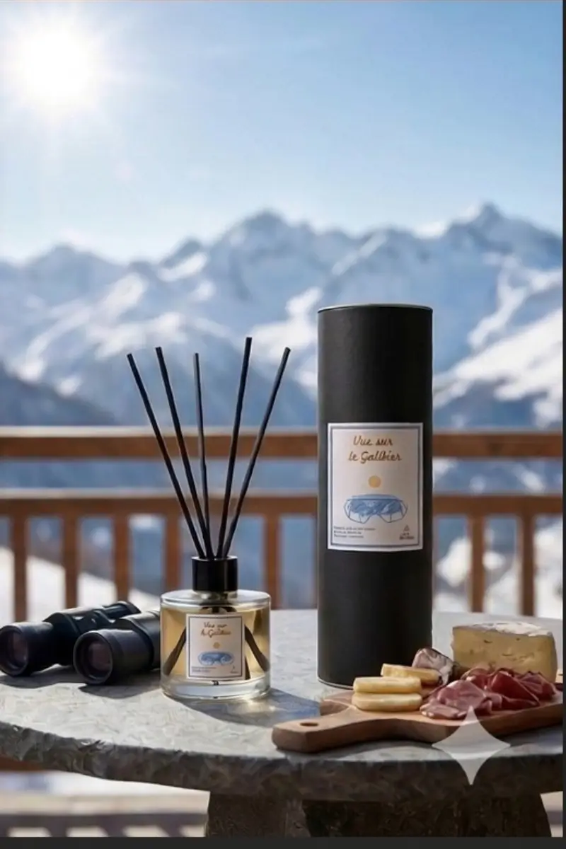 Au Chalet Bouquet diffuseur VUE SUR LE GALIBIER 100 ml – Image 2
