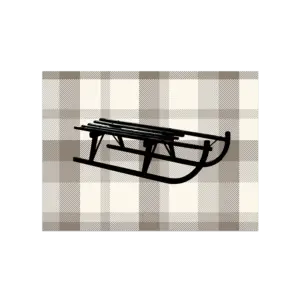 Set de table vinyle Luge
