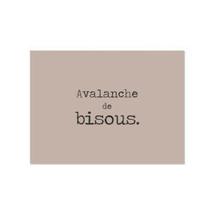Set de table vinyle Avalanche