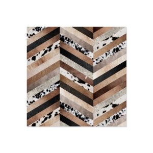 Lot de 6 dessous de verre vinyle Patchwork