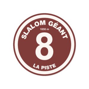 Set de table vinyle Piste Rouge