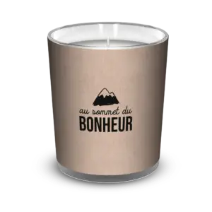 Bougie Sommet du Bonheur