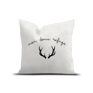 Coussin Velours Doux Refuge
