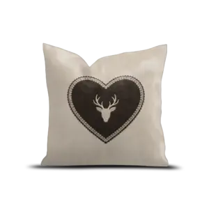 Coussin Velours Hinter Schwarze