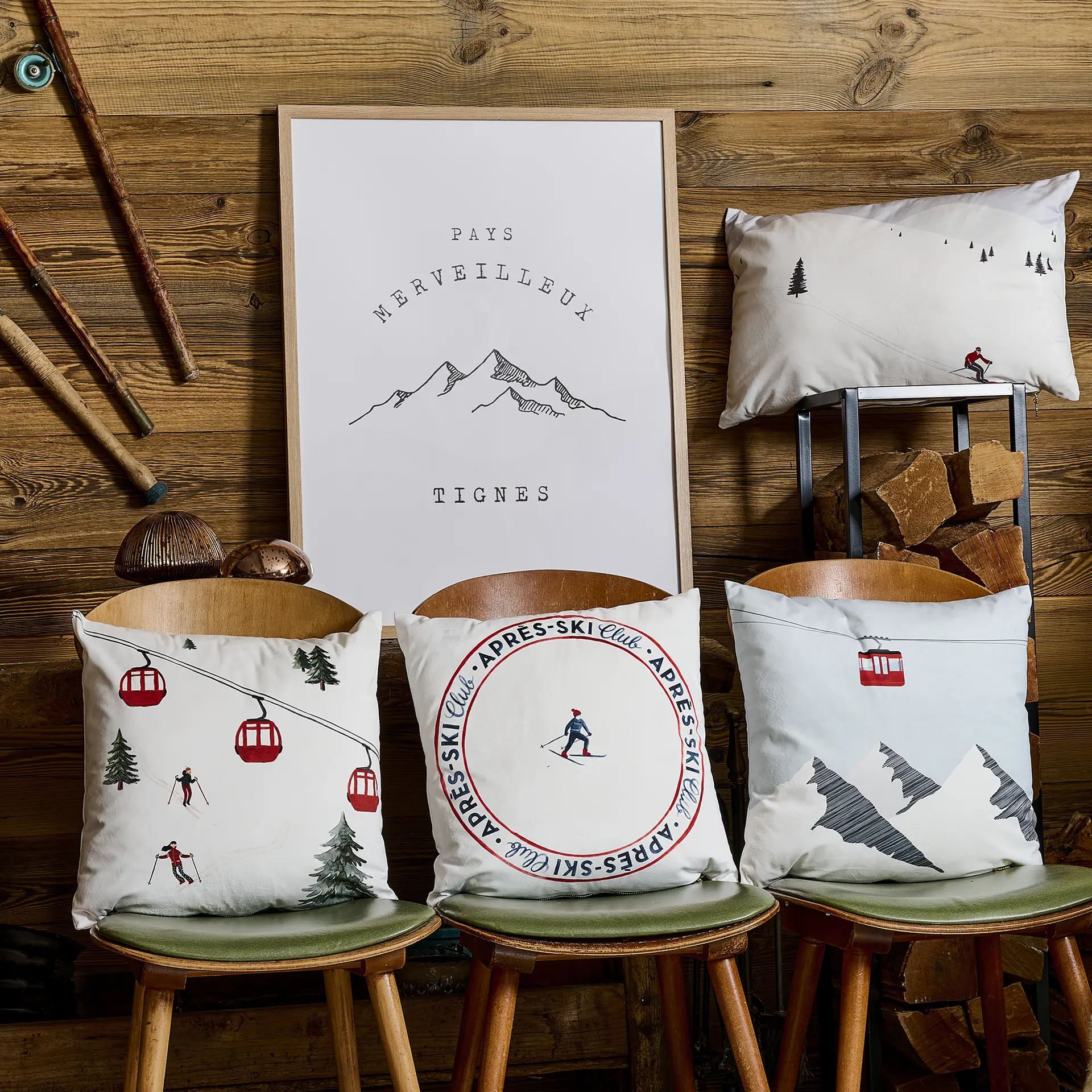 Coussin Velours Zugspitze – vue 2