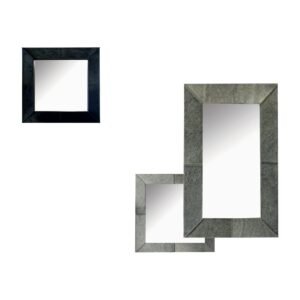 Miroir Alaska en peau de vache