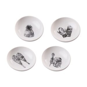 Lot de 4 coupelles Megève