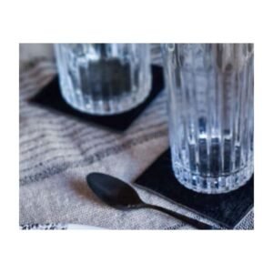 Dessous de verre en peau de vache