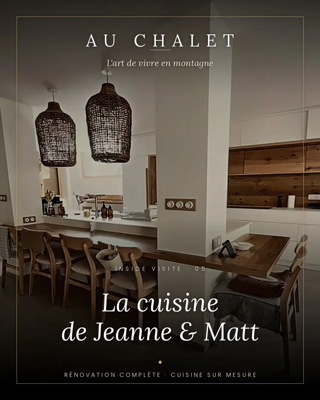 La cocina de Jeanne & Matt