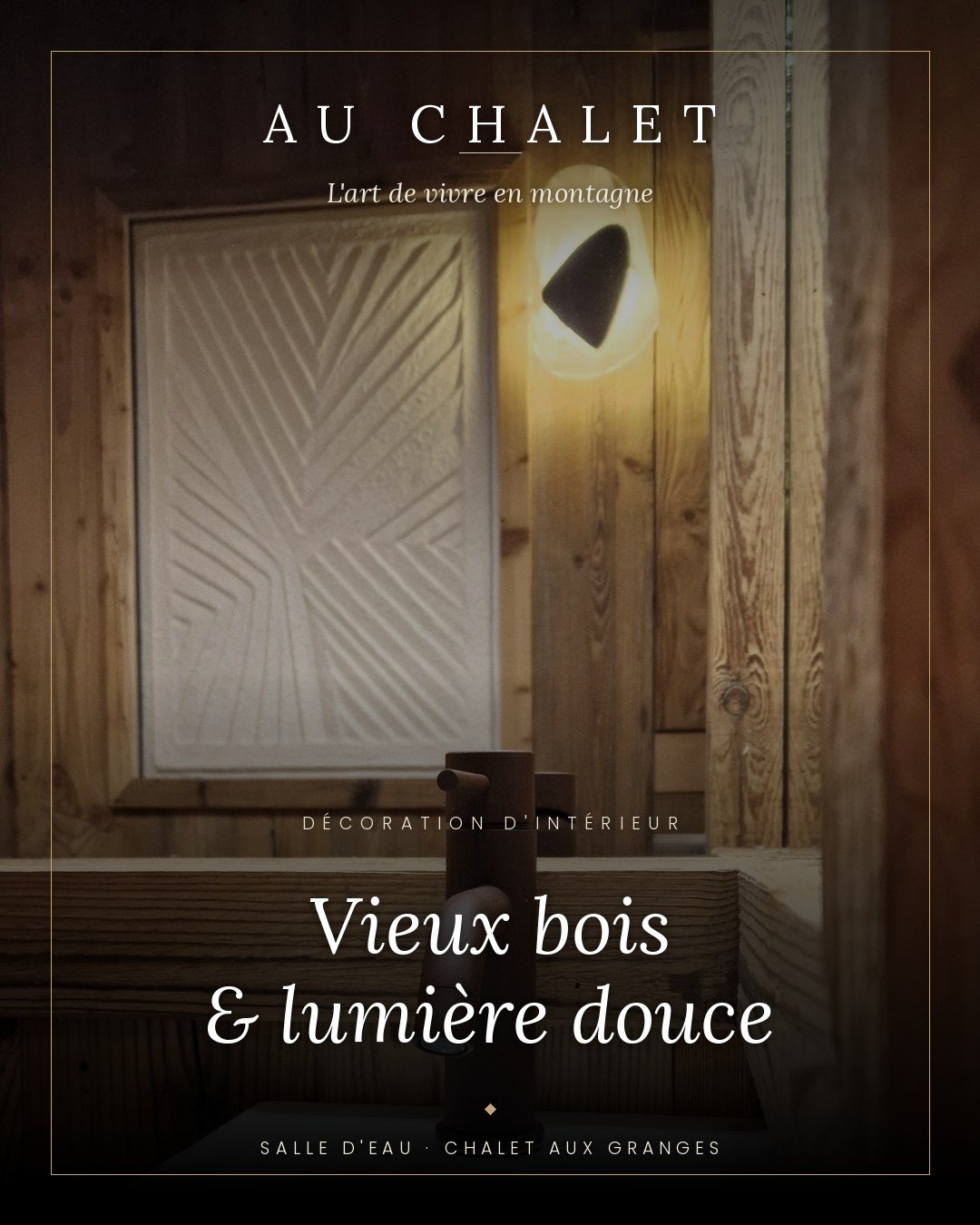 Salle d’eau, chalet aux Granges
