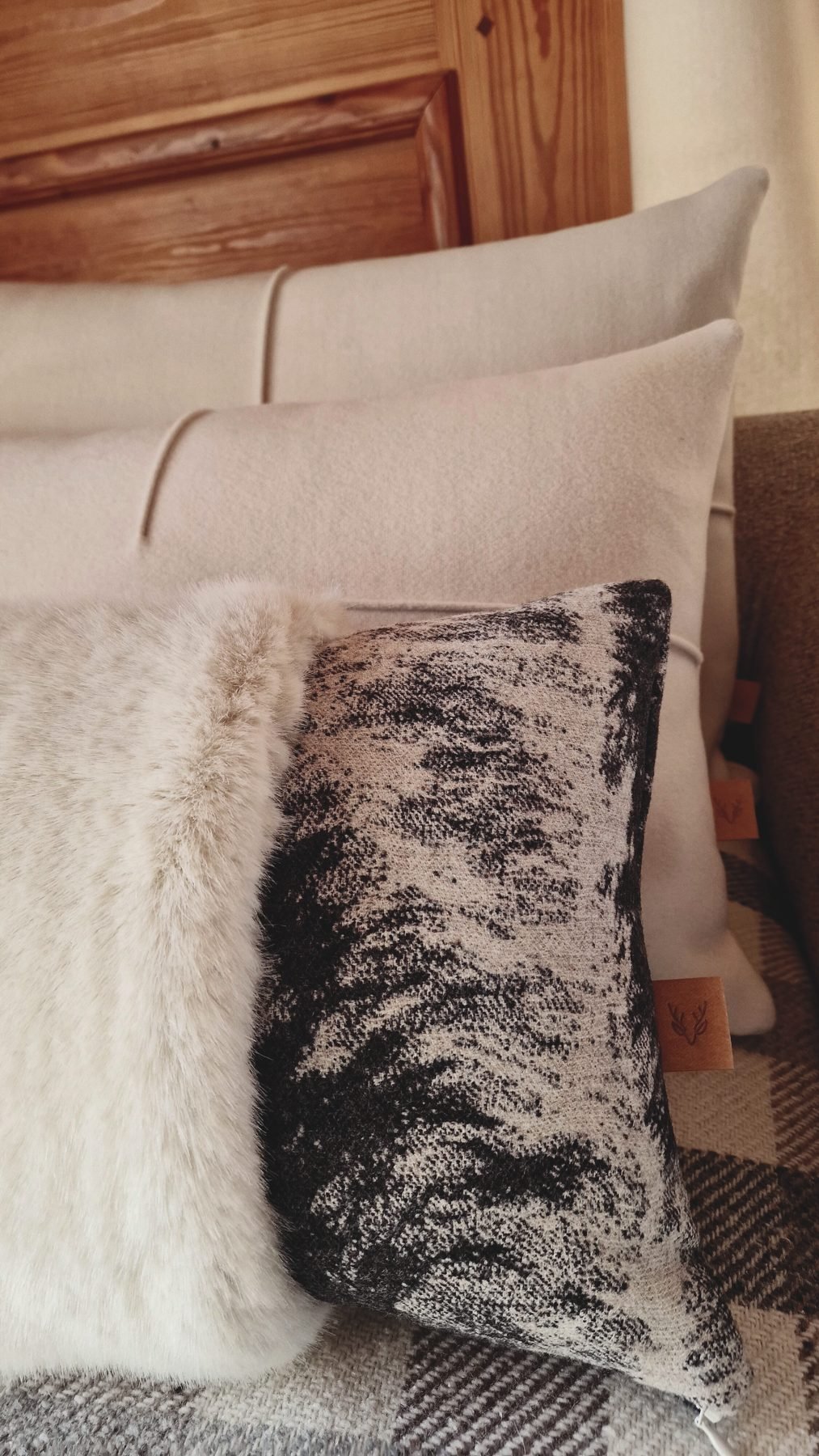 Coussins de la collection Au Chalet