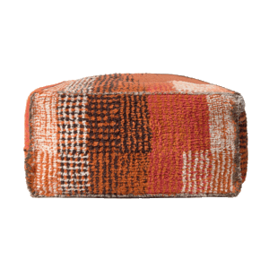 Puf City reversible en color maple rojo – Lorena Canals