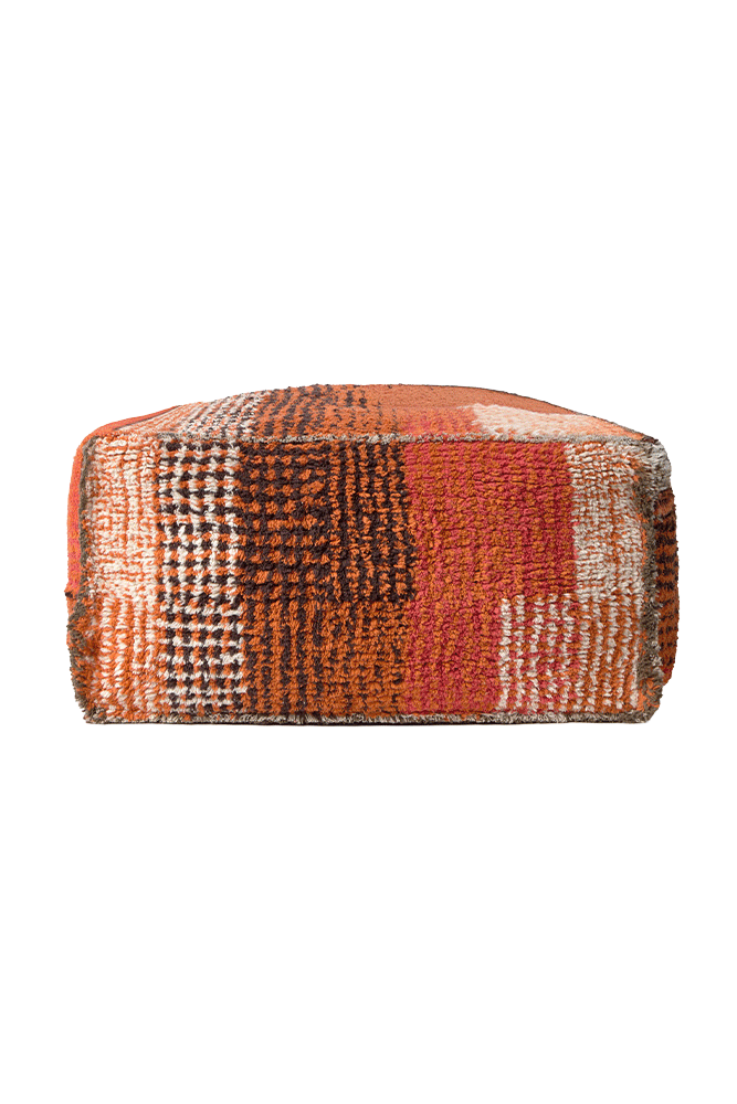Pouf City Réversible Maple Red – Lorena Canals