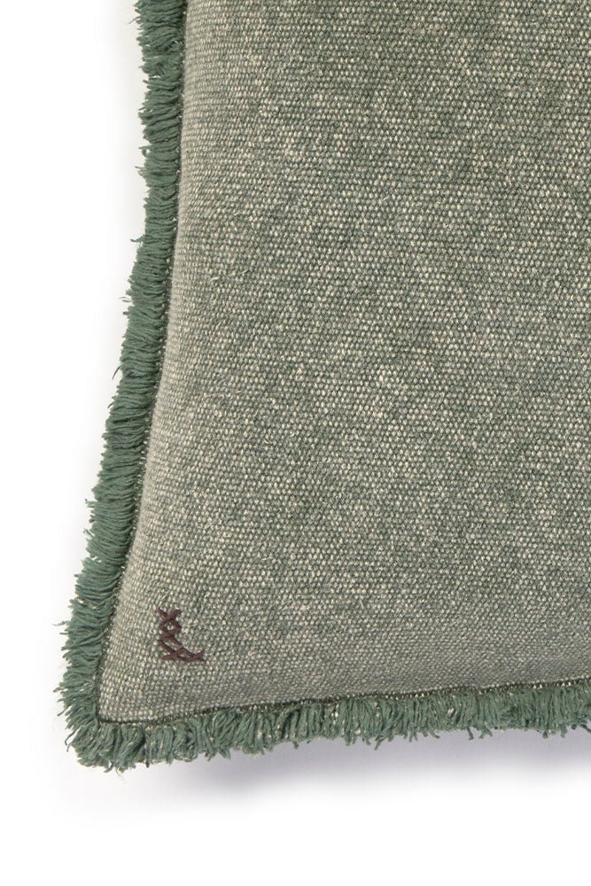 Cojín Stonewashed Duck Green – Lorena Canals – vista 3