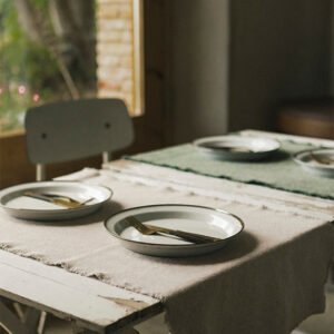 Chemin de Table Stonewashed New Grey – Lorena Canals