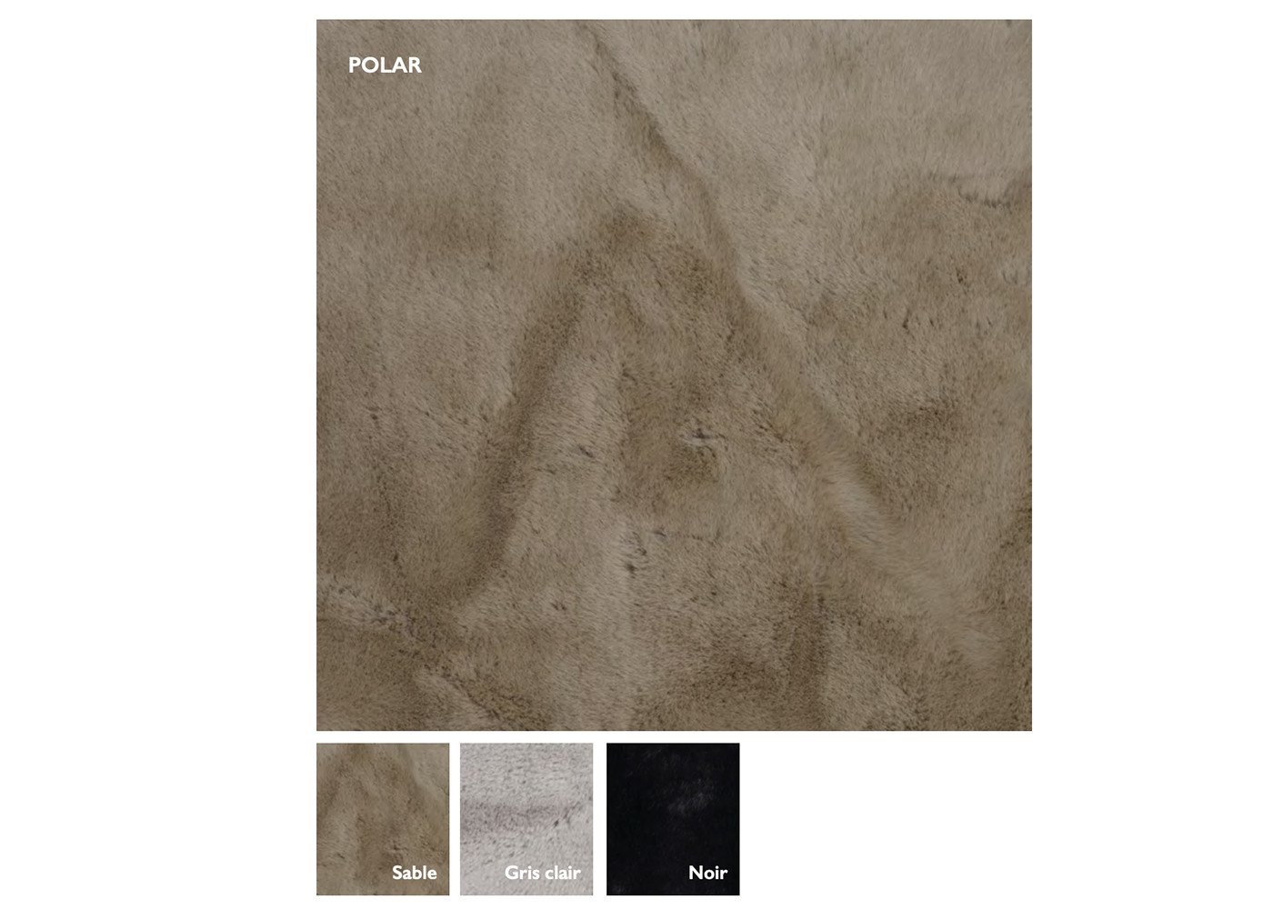 Abat-jour Polar en fausse fourrure – Maison Yak – vue 3