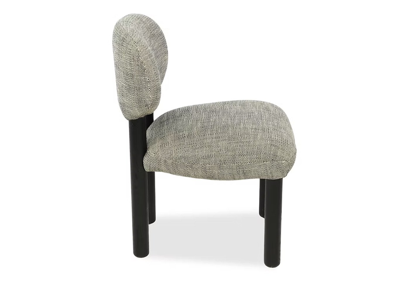 Black and beige Claudette chair – Maison Yak – view 3