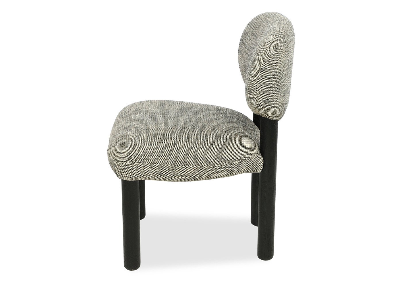 Black and beige Claudette chair – Maison Yak – view 4
