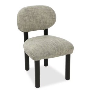 Black and beige Claudette chair – Maison Yak