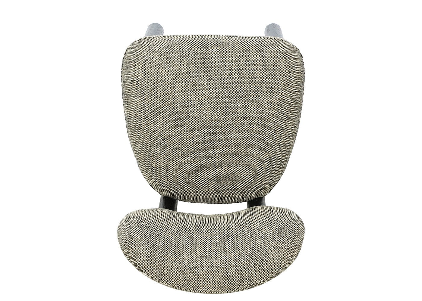 Black and beige Claudette chair – Maison Yak – view 9