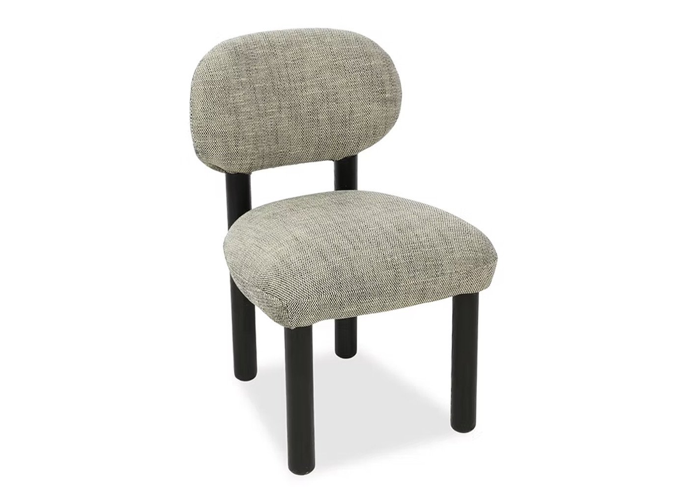Black and beige Claudette chair – Maison Yak