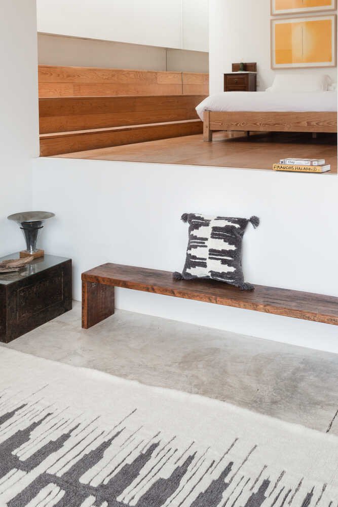 Cojín Zagros Charcoal Natural – Lorena Canals – vista 5