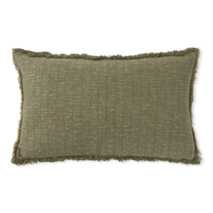 Coussin Rectangulaire Handloom Kaki – Lorena Canals