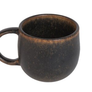 Black ceramic mug Pika – Maison Yak