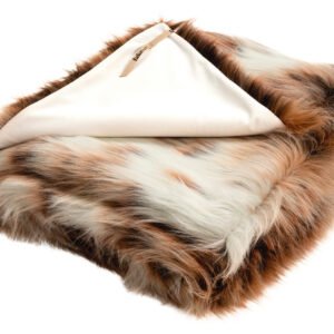 Plaid Brescia en fausse fourrure – Maison Yak