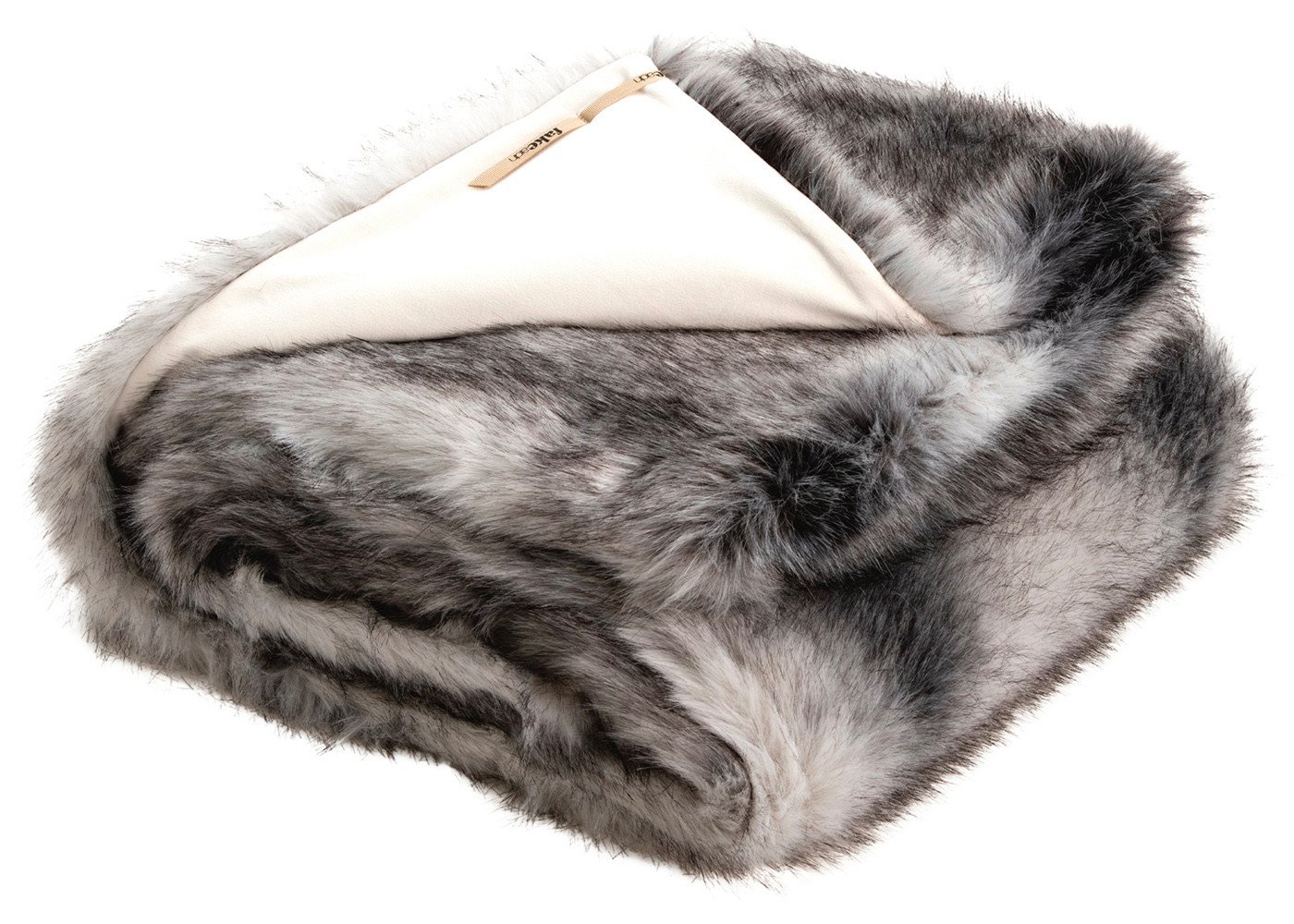 Plaid Groenland en fausse fourrure – Maison Yak