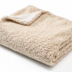 Plaid Shearling de piel sintética – Casa Yak