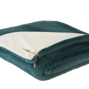 Plaid Andalus en fausse fourrure – Maison Yak