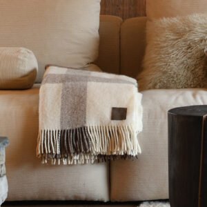 Plaid Sankar in virgin wool – Maison Yak