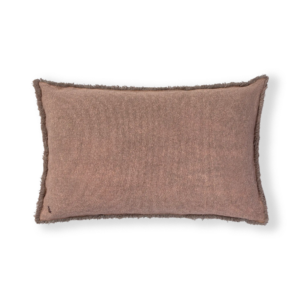 Coussin Rectangulaire Stonewashed Soil Brown – Lorena Canals