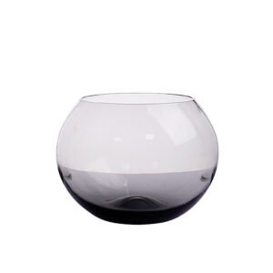 Set de 6 verres à eau Nak en verre fumé – Maison Yak