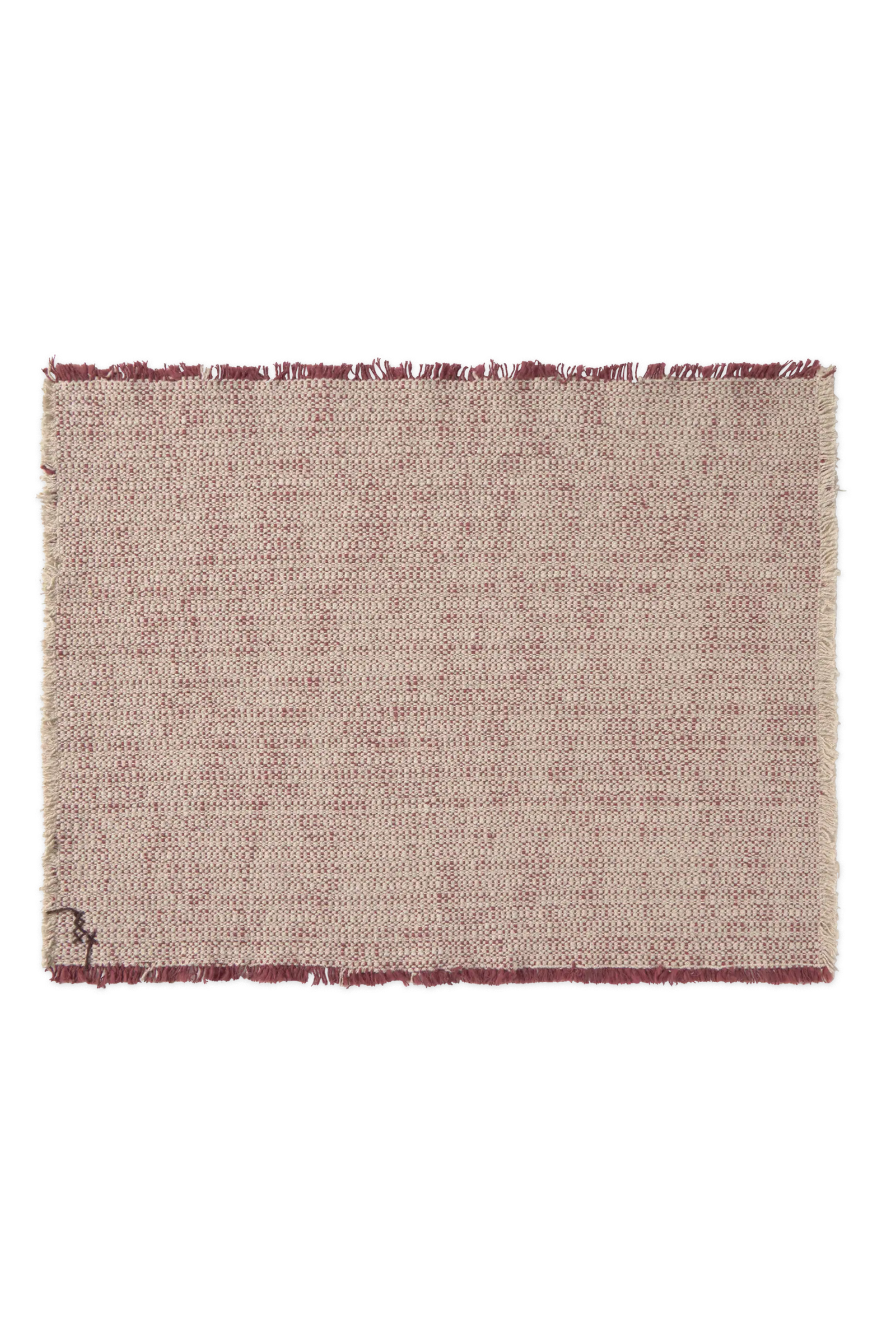 Jardín de mesa Handloom Natural And Marsala (conjunto de 2) – Lorena Canals – vista 2