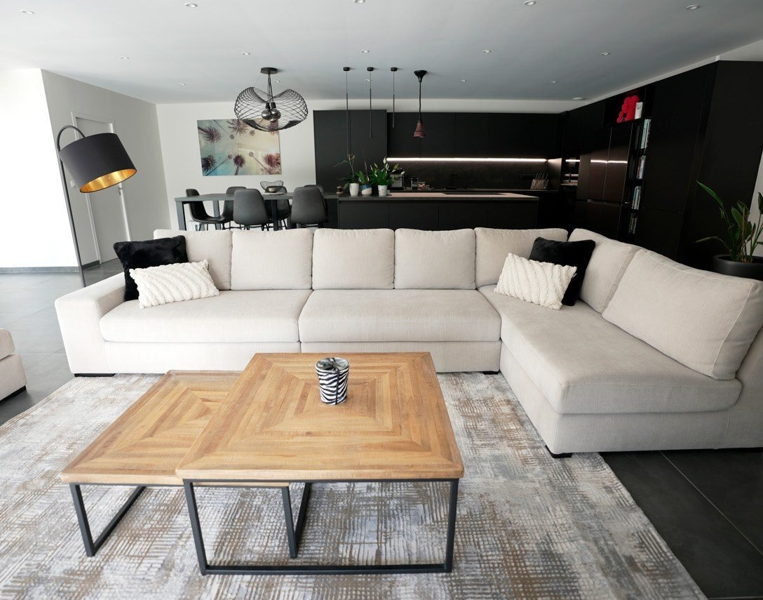 Mesas bajas – ambiente en Au Chalet