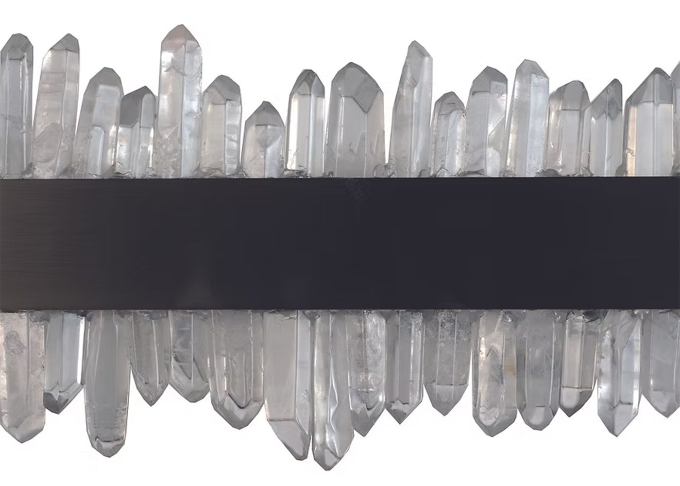 Lustre ovale Cristal – Maison Yak – vue 2