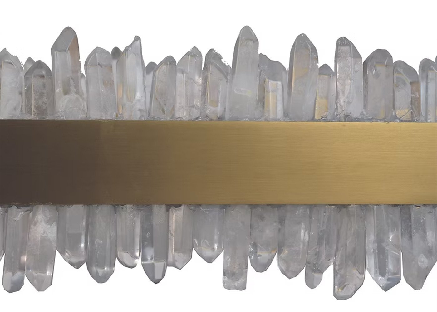 Lustre ovale Cristal – Maison Yak – vue 4