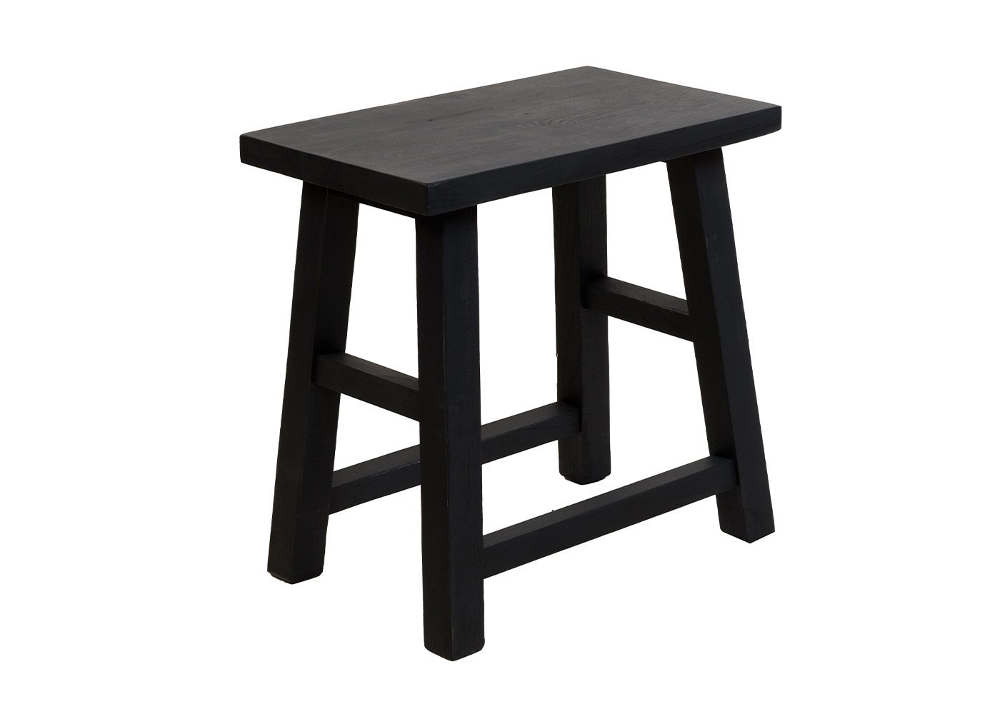Victor wooden stool – Maison Yak – view 4