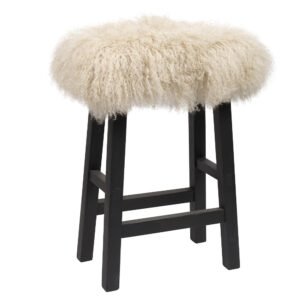 Victor chair in Tibetan fur – Maison Yak