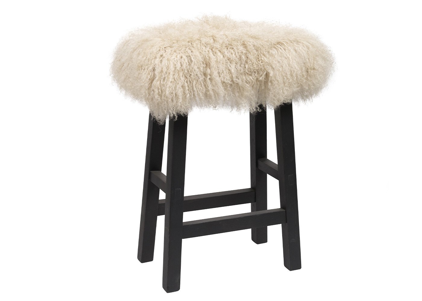 Victor chair in Tibetan fur – Maison Yak
