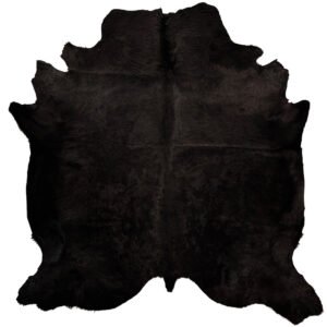 White or black cowhide rug – Maison Yak