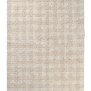 Tapis Lavable Vichy Ivory – Lorena Canals