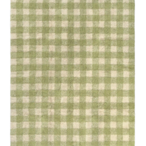 Tapis Lavable Vichy Matcha – Lorena Canals
