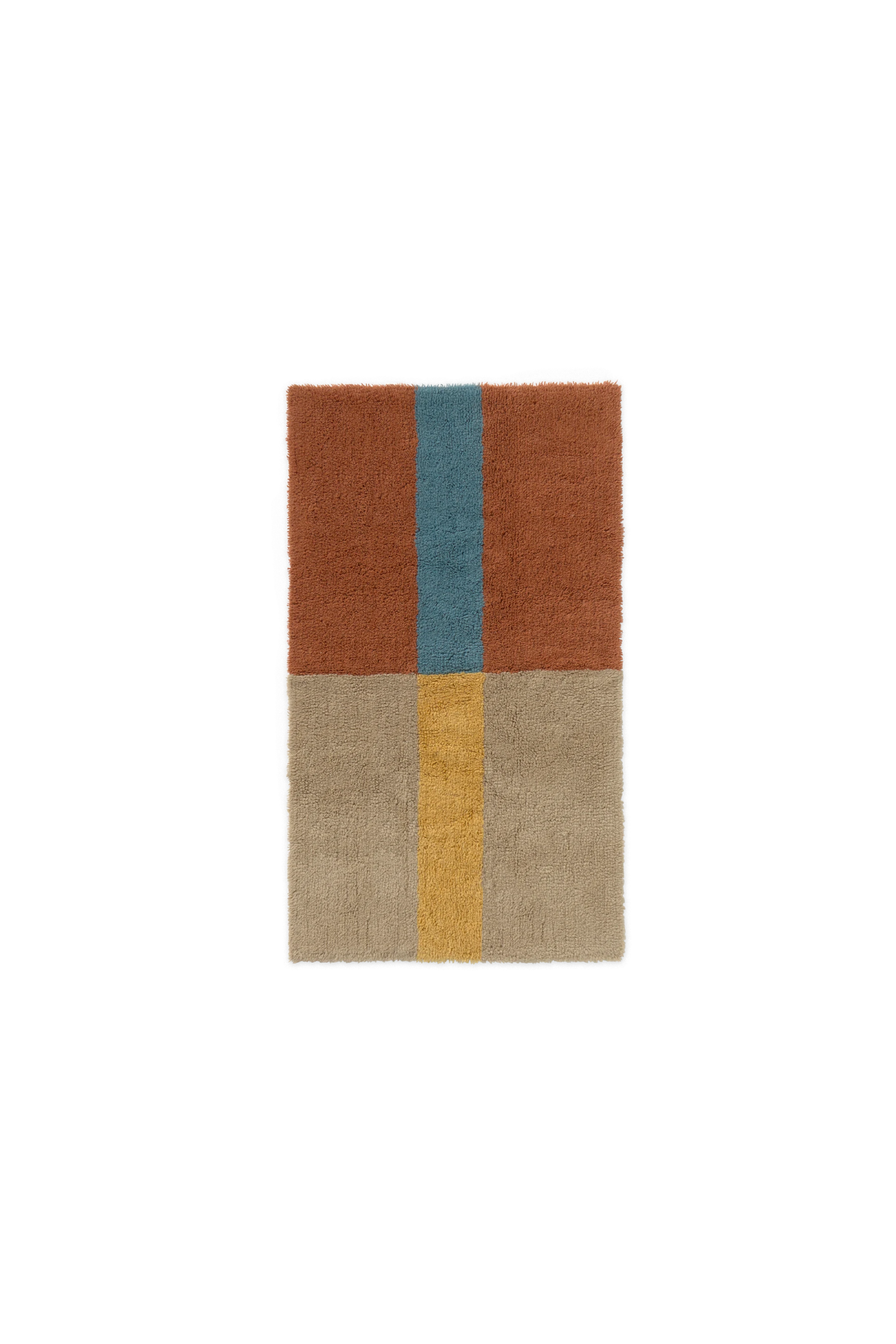 Chroma Cinnamon Wool Rug – Lorena Canals – view 2