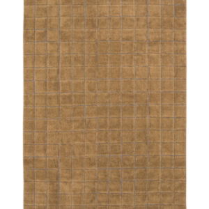 Tapis en Laine Mosaic Ochre – Lorena Canals