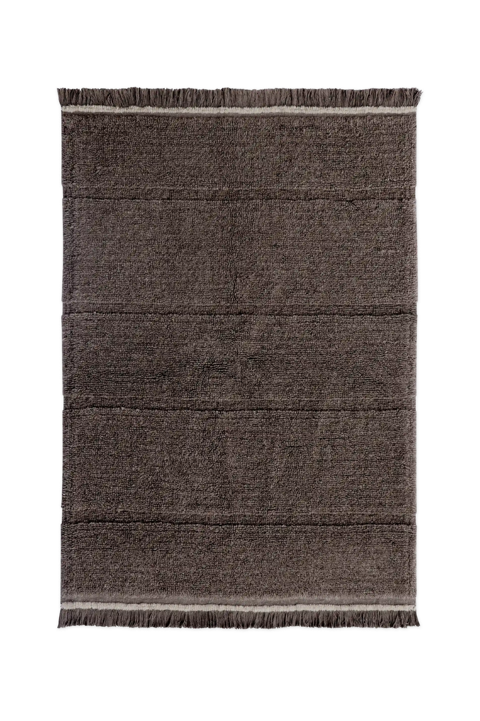 Alfombra Woolable Steppe – Color marrón de oveja – Lorena Canals
